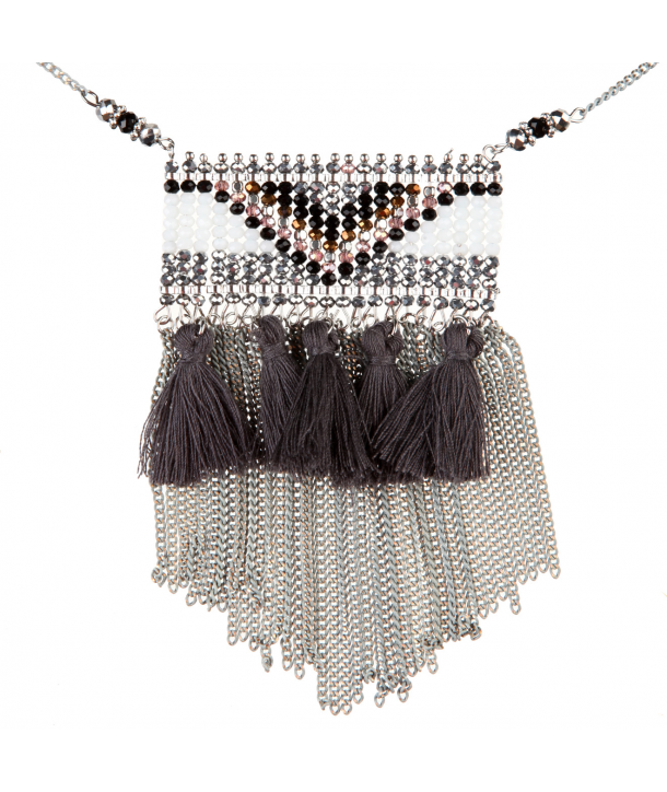 COLLIER SAUTOIR - LIVANTA BEIGE