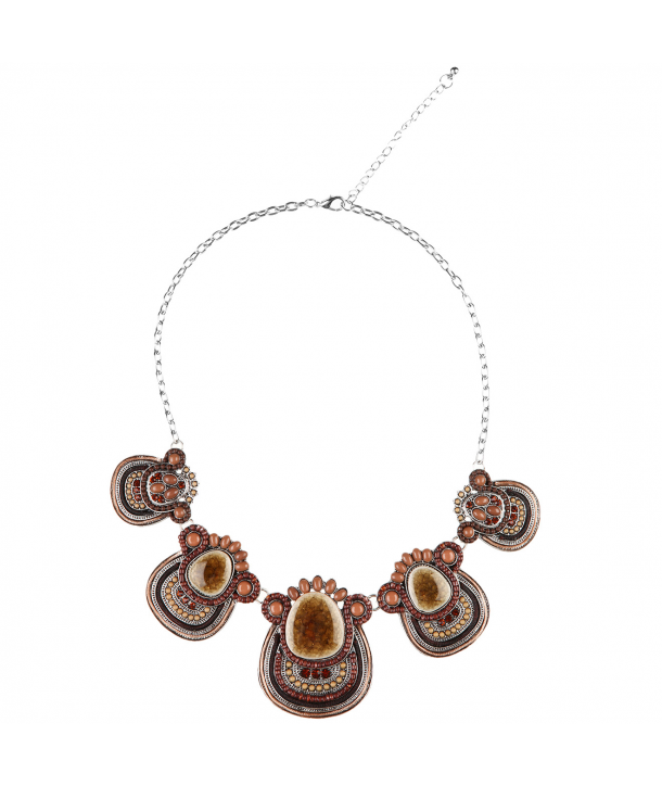 COLLIER - PHARAMIOS MARRON