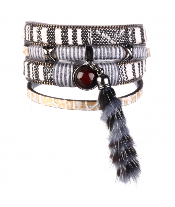 BRACELET - BRIOS GRIS