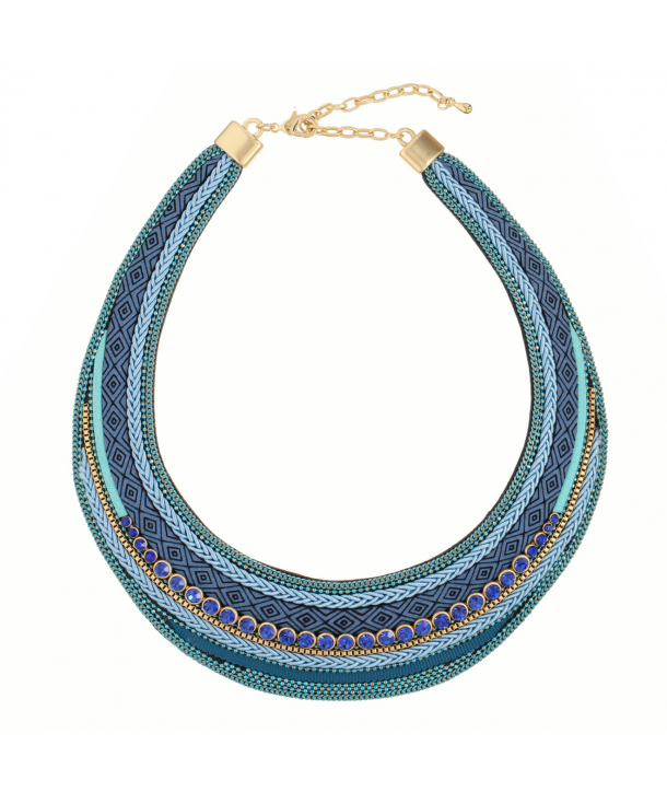 COLLIER - RIUMO BLEU