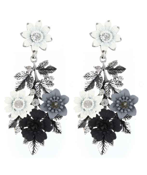 BOUCLE D'OREILLE - NECTALIA BLACK & WHITE