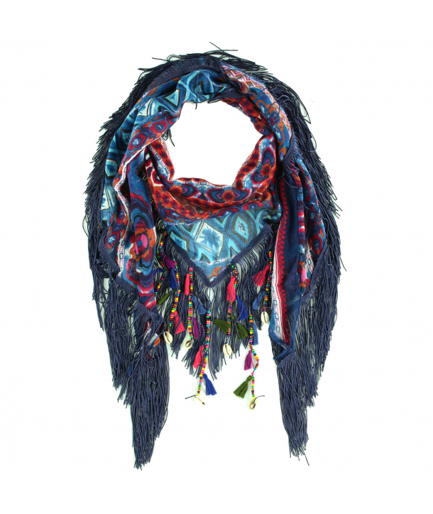 FOULARD - CABALLERA BLEU