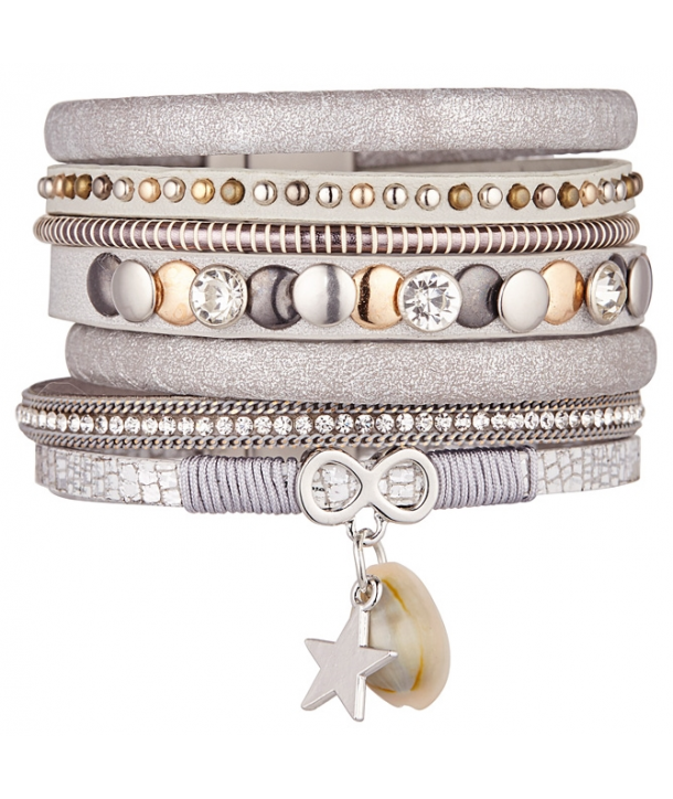 BRACELET - BAHINE GRIS