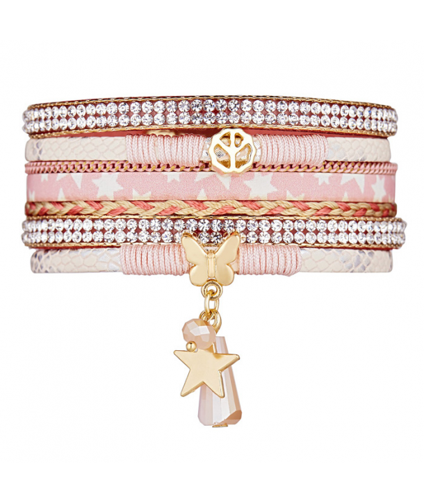 BRACELET - MEERLES ROSE