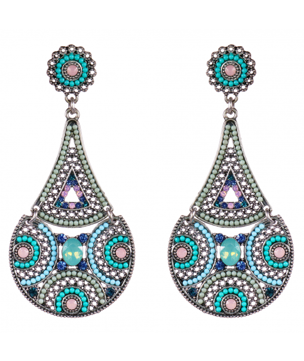  BOUCLES D'OREILLES - HERAJE TURQUOISE