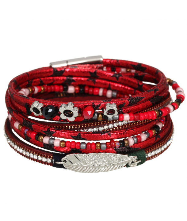 BRACELET- GRITA ROUGE