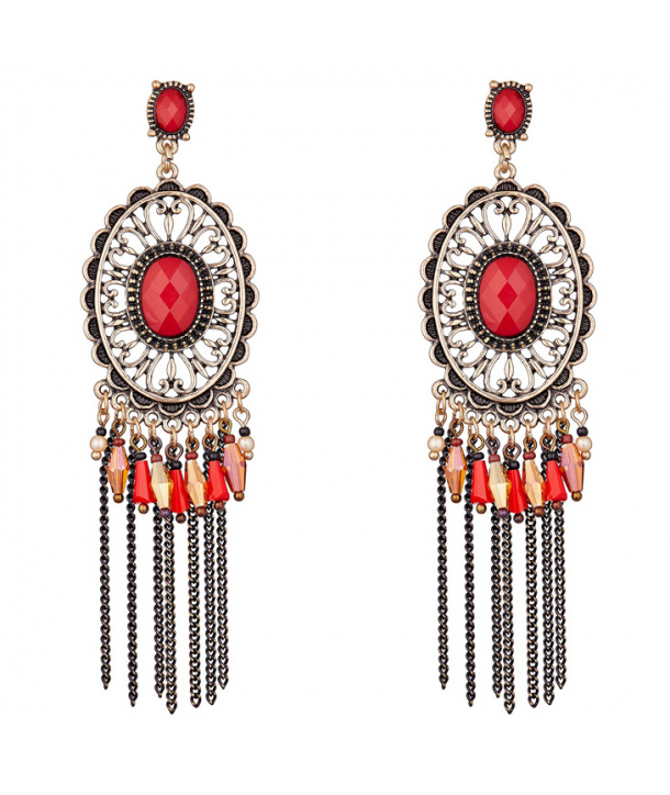 BOUCLES D'OREILLES - PALANOR CORAL