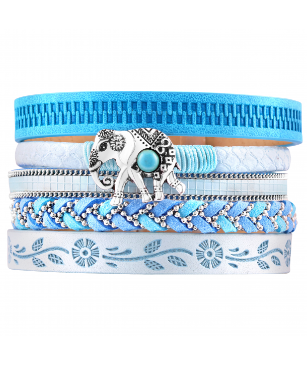 BRACELET - PENDJAB BLUE