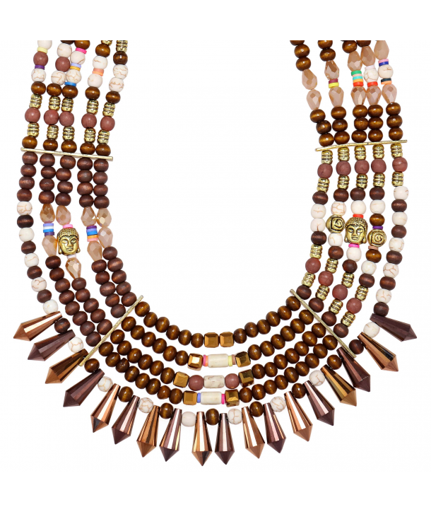 COLLIER - MASAYE CHOCO