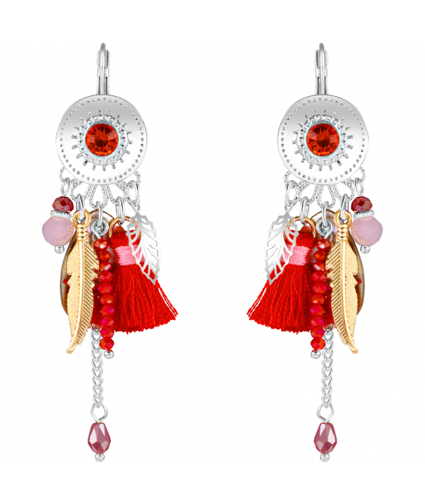 BOUCLES D'OREILLES - DIEGO NUEVO CORAL