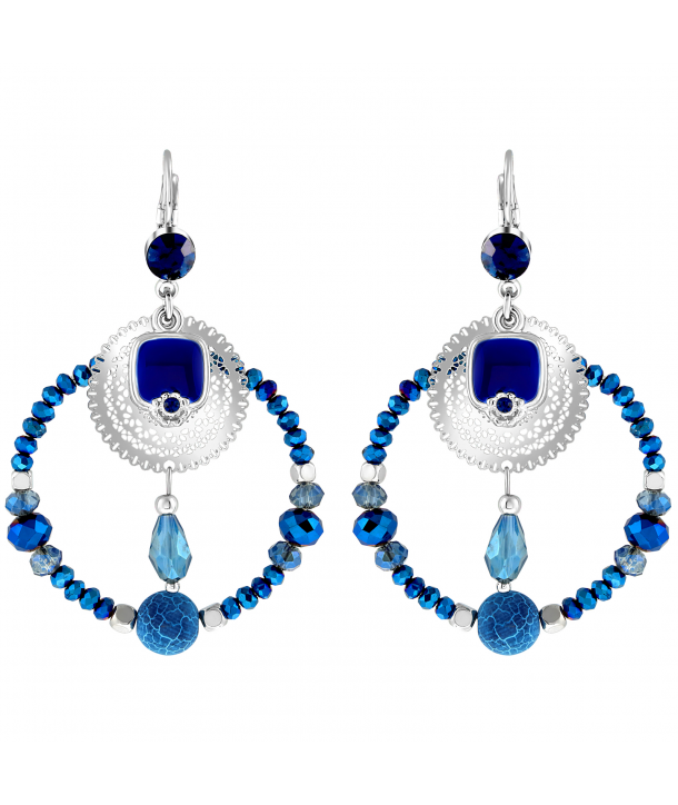 BOUCLES D'OREILLES - TOTELIA NIGHT BLUE