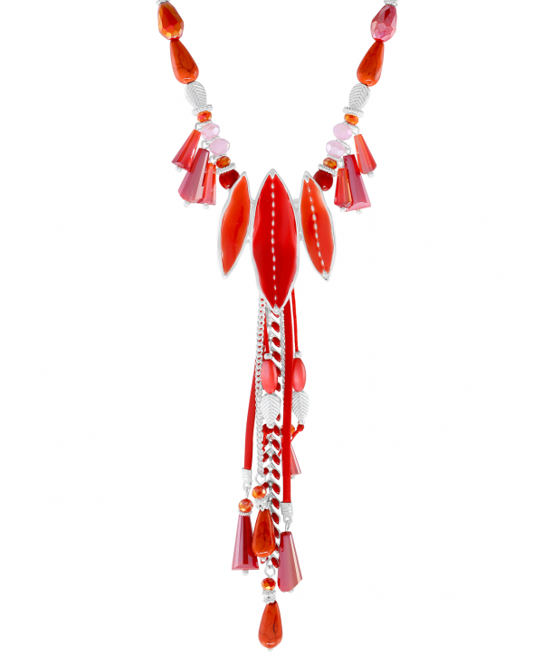 COLLIER -SEYCHELLES ROJA