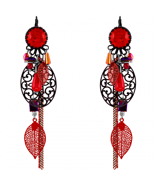 BOUCLES D'OREILLES - CADICIAN CEREZA