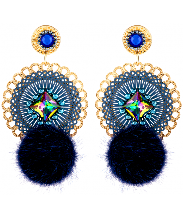 BOUCLES D'OREILLES - ISABELLA DORADA BLUE