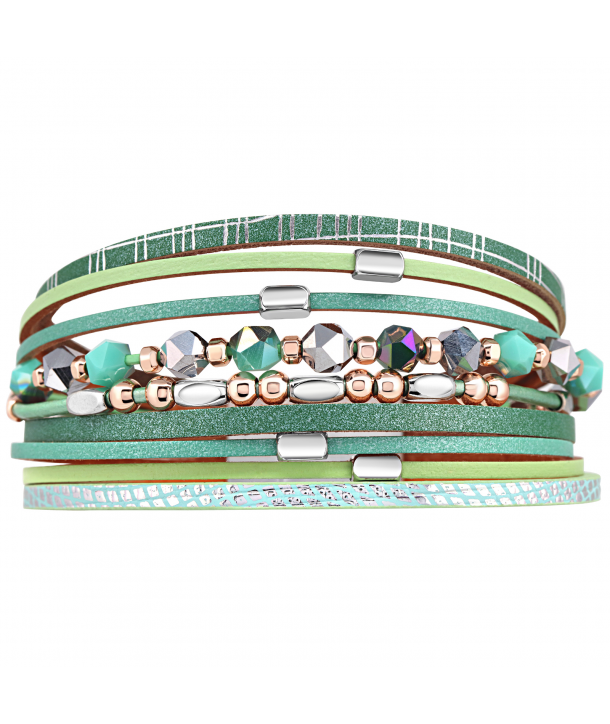 BRACELET - DIAMOND VALLEY SILVER VERDE