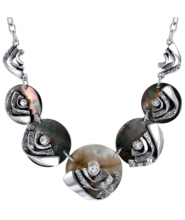 COLLIER - KANYONA SHELL SILVER