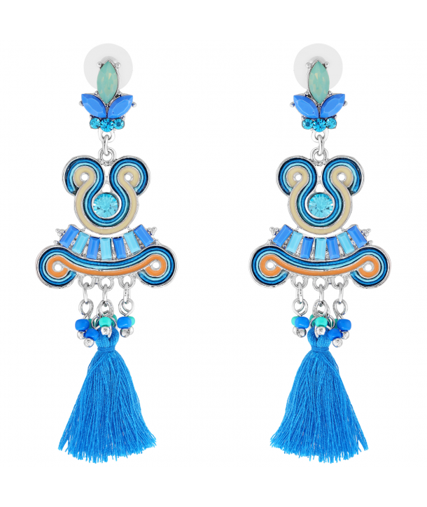 BOUCLES D'OREILLES - AMELIA BLUE