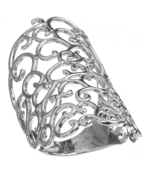 BAGUE - LERDA - bague filigrane arabesque argent